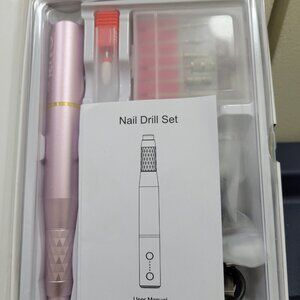 NEW EVASSAP Cordless Electric Nail Drill Set